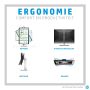 HP E24d G4 computer monitor 60,5 cm (23.8") 1920 x 1080 Pixels Full HD Grijs (6PA50AA#ABB) thumbnail