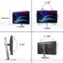Philips 27B2U4601/00 computer monitor 68,6 cm (27") 2560 x 1440 Pixels Quad HD LCD Grijs (27B2U4601/00) thumbnail