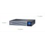APC Easy UPS On-Line, 1000 VA, lithium-ion, rack/toren 2U, 230 V, 6 IEC C13-aansluitingen, sleuf voor communicatiekaart, inclusief railset (SRVL1KRIRK) thumbnail