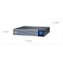 APC Easy On-Line UPS Dubbele conversie (online) 2 kVA 1800 W 6 AC-uitgang(en) (SRVL2KRIRK) thumbnail