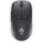 Alienware Pro Wireless Gaming Mouse muis Gamen Ambidextrous RF Wireless + USB Type-C Optisch 26000 DPI (PRO-MS-G-DEAM) thumbnail