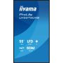 iiyama LH5575UHS-B2AG beeldkrant Digitale signage flatscreen 138,7 cm (54.6") LCD Wifi 500 cd/m² 4K Ultra HD Zwart Type processor Android 11 24/7 (LH5575UHS-B2AG) thumbnail