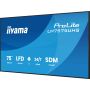 iiyama LH7575UHS-B2AG beeldkrant Digitale signage flatscreen 190,5 cm (75") LCD Wifi 500 cd/m² 4K Ultra HD Zwart Type processor Android 11 24/7 (LH7575UHS-B2AG) thumbnail