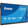 iiyama TE6512MIS-B4AG beeldkrant Kiosk-ontwerp 165,1 cm (65") LCD Wifi 400 cd/m² 4K Ultra HD Zwart Touchscreen Type processor Android 24/7 (TE6512MIS-B4AG) thumbnail