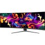 MSI MPG 491CQPXDE QD-OLED computer monitor 124,5 cm (49") 5120 x 1440 Pixels Dual QHD Zwart (9S6-3FA84T-020) thumbnail