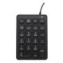 V7 KP350 numeriek toetsenbord Laptop/pc USB Zwart (KP350) thumbnail