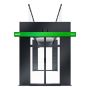 APC NetShelter Aisle Containment Rekrailset (NSAC2052) thumbnail