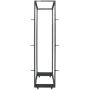 Intellinet 19" open frame rack, 45U, 4-post, bouwpakket, max. 360 kg draagvermogen, zwart (714259) thumbnail