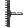 Intellinet 19" open frame rack, 45U, 4-post, bouwpakket, max. 360 kg draagvermogen, zwart (714259) thumbnail