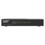 QNAP QSW-1108-8T-R2 netwerk-switch Unmanaged 2.5G Ethernet (100/1000/2500) Desktop Zwart (QSW-1108-8T-R2) thumbnail
