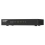 QNAP QSW-1108-8T-R2 netwerk-switch Unmanaged 2.5G Ethernet (100/1000/2500) Desktop Zwart (QSW-1108-8T-R2) thumbnail