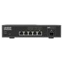 QNAP QSW-L3205-1C4T 4 Managed 10G Ethernet (100/1000/10000) Desktop Zwart (QSW-L3205-1C4T) thumbnail