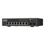 QNAP QSW-L3208-2C6T netwerk-switch Managed L2 10G Ethernet (100/1000/10000) Desktop Zwart (QSW-L3208-2C6T) thumbnail