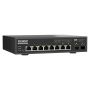 QNAP QSW-L3208-2C6T netwerk-switch Managed 10G Ethernet (100/1000/10000) Desktop Zwart (QSW-L3208-2C6T) thumbnail
