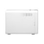 QNAP TS-251D NAS Tower Intel® Celeron® J4005 2 GB DDR4 4 TB HDD QNAP Turbo System Blauw, Wit thumbnail