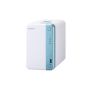 QNAP TS-251D NAS Tower Intel® Celeron® J4005 2 GB DDR4 4 TB HDD QNAP Turbo System Blauw, Wit thumbnail