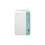 QNAP TS-251D NAS Tower Intel® Celeron® J4005 2 GB DDR4 4 TB HDD QNAP Turbo System Blauw, Wit thumbnail