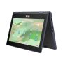 ASUS Chromebook CR11 Flip CR1104FTA-NS0086 Intel® N N150 29,5 cm (11.6") Touchscreen HD 8 GB LPDDR5-SDRAM 64 GB eMMC Wi-Fi 6 (802.11ax) ChromeOS US International Grijs (90NX08W1-M002S0) thumbnail