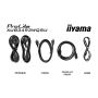 iiyama ProLite XUB3493WQSU-B6 computer monitor 86,4 cm (34") 1440 x 3440 Pixels UltraWide Quad HD LED Zwart (XUB3493WQSU-B6) thumbnail
