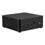 MSI CUBI NUC AI 1UMG-018BEU PC/workstation barebone Mini PC Zwart 155H Intel SoC (936-B20911-018) thumbnail