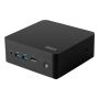 MSI CUBI NUC AI 1UMG-018BEU PC/workstation barebone Mini PC Zwart 155H Intel SoC (936-B20911-018) thumbnail