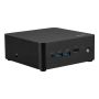 MSI CUBI NUC AI 1UMG-019BEU PC/workstation barebone Zwart 125H Intel SoC (936-B20911-019) thumbnail