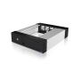 ICY BOX IB-158SSK-B 13,3 cm (5.25") Carrierpaneel Zwart (IB-158SSK-B) thumbnail