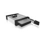 ICY BOX IB-158SSK-B 13,3 cm (5.25") Carrierpaneel Zwart (IB-158SSK-B) thumbnail