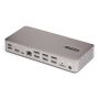 StarTech.com 150UE-USB4DOCKTRIPLE laptop dock & poortreplicator Bedraad USB4 Grijs (150UE-USB4DOCKTRIPLE) thumbnail