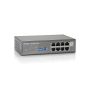 LevelOne FEP-0800 netwerk-switch Fast Ethernet (10/100) Power over Ethernet (PoE) Zwart, Grijs (FEP-0800) thumbnail
