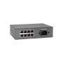 LevelOne FEP-0812 netwerk-switch Fast Ethernet (10/100) Power over Ethernet (PoE) Zwart (FEP-0812) thumbnail