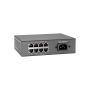 LevelOne FEP-0812 netwerk-switch Fast Ethernet (10/100) Power over Ethernet (PoE) Zwart (FEP-0812) thumbnail