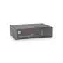 LevelOne FEP-0812 netwerk-switch Fast Ethernet (10/100) Power over Ethernet (PoE) Zwart (FEP-0812) thumbnail
