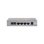 LevelOne FEU-0511 netwerk-switch Fast Ethernet (10/100) Zwart, Grijs (FEU-0511) thumbnail