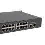 LevelOne FGP-3400W380 netwerk-switch Unmanaged Fast Ethernet (10/100) Power over Ethernet (PoE) Zwart (FGP-3400W380) thumbnail