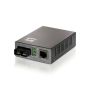 LevelOne FVT-0104TXFC netwerk media converter 100 Mbit/s Single-mode Zwart (FVT-0104TXFC) thumbnail