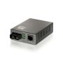 LevelOne FVT-0104TXFC netwerk media converter 100 Mbit/s Single-mode Zwart (FVT-0104TXFC) thumbnail