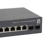 LevelOne GEP-1051 Managed L2/L3/L4 Gigabit Ethernet (10/100/1000) Power over Ethernet (PoE) Zwart (GEP-1051) thumbnail