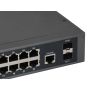 LevelOne GEP-2652 Managed L2 Gigabit Ethernet (10/100/1000) Power over Ethernet (PoE) Grijs (GEP-2652) thumbnail
