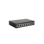 LevelOne GES-2108 netwerk-switch Managed L2 Gigabit Ethernet (10/100/1000) Zwart (GES-2108) thumbnail