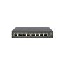LevelOne GES-2108 netwerk-switch Managed L2 Gigabit Ethernet (10/100/1000) Zwart (GES-2108) thumbnail