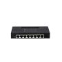 LevelOne GEU-0821 netwerk-switch Managed Gigabit Ethernet (10/100/1000) (GEU-0821) thumbnail