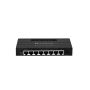 LevelOne GEU-0821 netwerk-switch Managed Gigabit Ethernet (10/100/1000) (GEU-0821) thumbnail