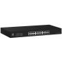 LevelOne Switch 24x GE GEU-2431 19\" Rack Mount Kit Unmanaged Gigabit Ethernet (10/100/1000) 1U Zwart (GEU-2431) thumbnail