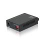 LevelOne GVT-2001 netwerk media converter 1000 Mbit/s 850 nm Multimode Zwart (GVT-2001) thumbnail