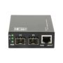 LevelOne GVT-2011 netwerk media converter 1000 Mbit/s Grijs (GVT-2011) thumbnail