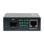 LevelOne GVT-2012 netwerk media converter 1000 Mbit/s Zwart (GVT-2012) thumbnail