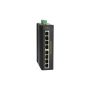 LevelOne IGP-0801 netwerk-switch Unmanaged Gigabit Ethernet (10/100/1000) Power over Ethernet (PoE) Zwart (IGP-0801) thumbnail