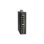 LevelOne IGP-0801 netwerk-switch Unmanaged Gigabit Ethernet (10/100/1000) Power over Ethernet (PoE) Zwart (IGP-0801) thumbnail