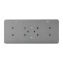 LevelOne IGP-1271 Managed L3 Gigabit Ethernet (10/100/1000) Power over Ethernet (PoE) Grijs (IGP-1271) thumbnail